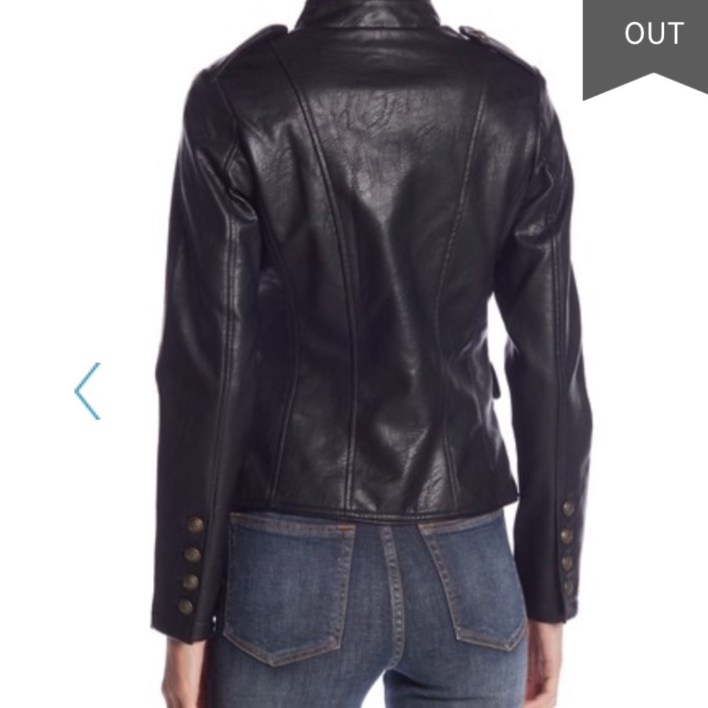 Romeo & Juliet couture faux leather jacket NWT - Picture 3 of 8
